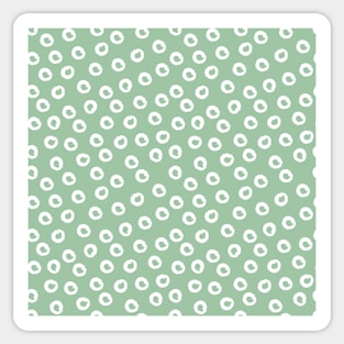 Random circle spots Sticker